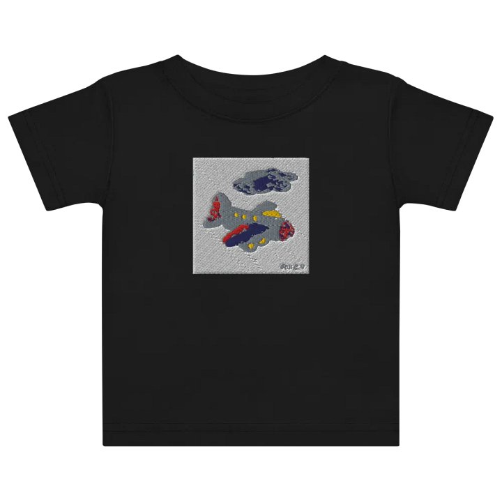Kid Airplane (Rabbit Skins Baby Jersey T-Shirt) product image (1)