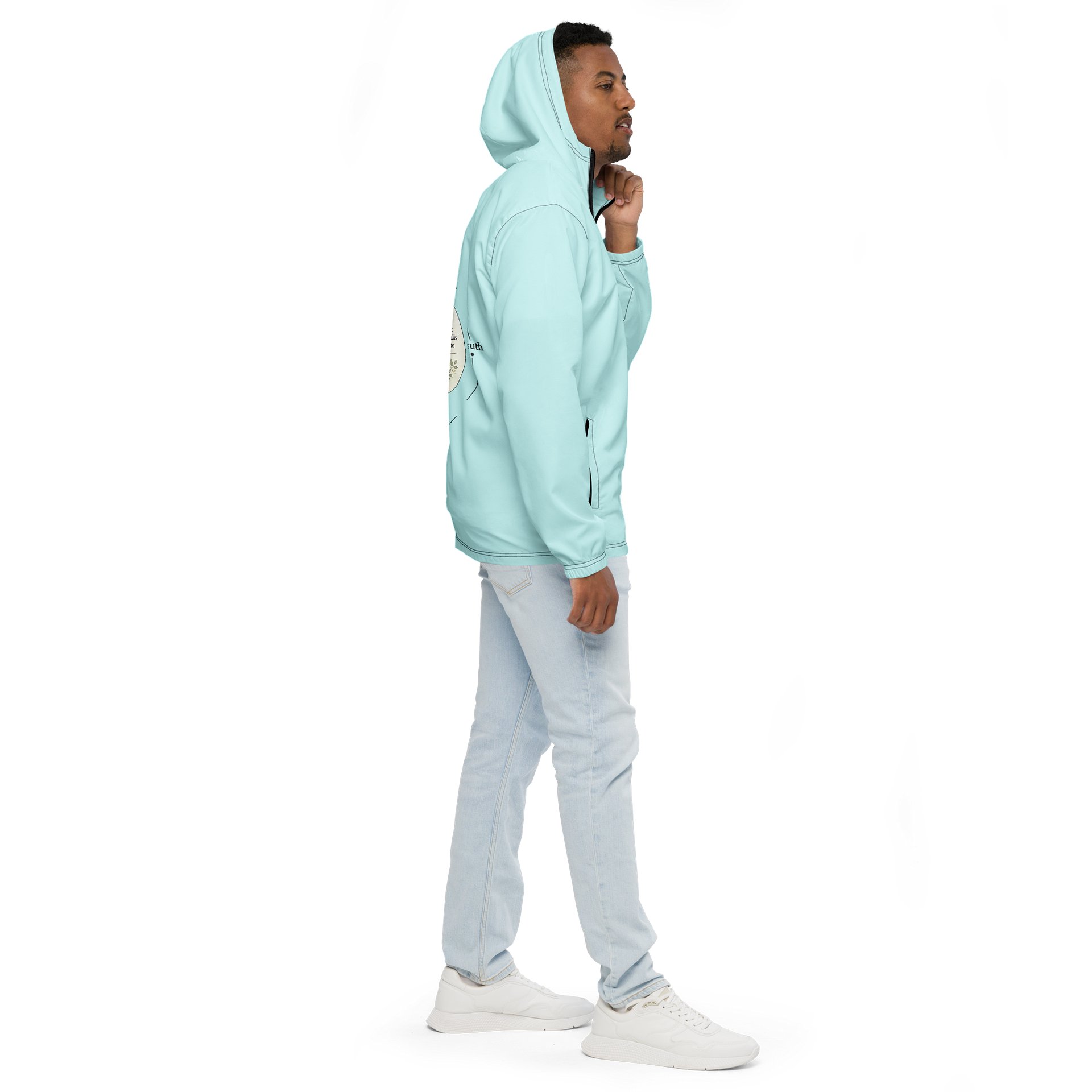 Blue Faith Windbreaker - unisex product image (5)