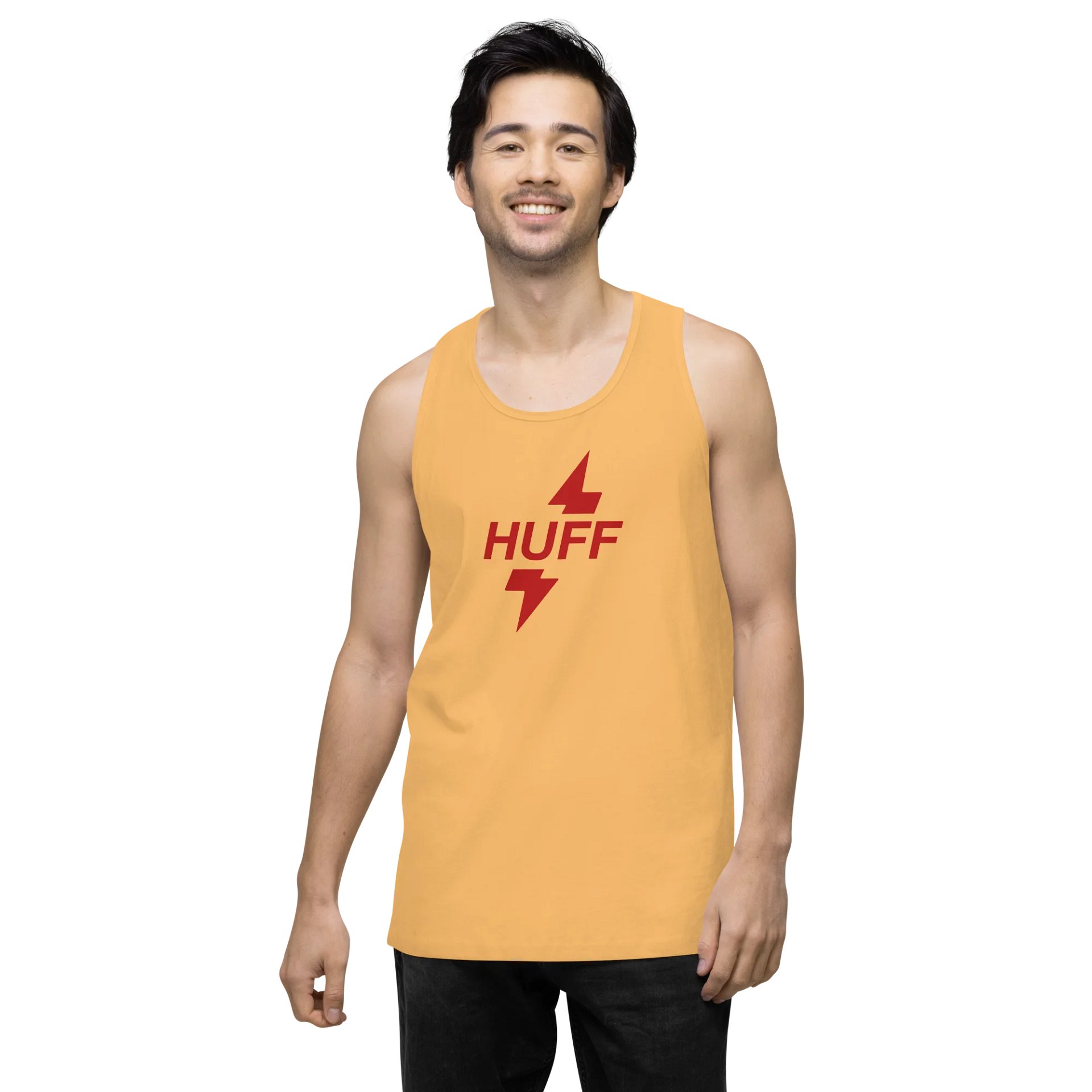 Huff Bolt Tank Top (Yellow) product image (2)