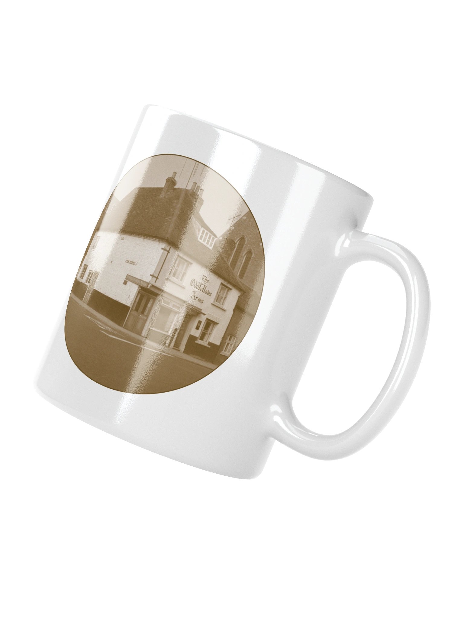 White Mug - Oddfellows Arms product image (3)