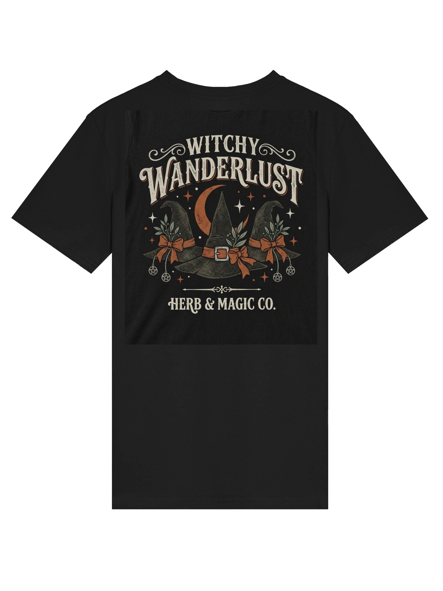 Halloween Witch Hats My Social Circle Is A Coven Retro Shirt product image (4)