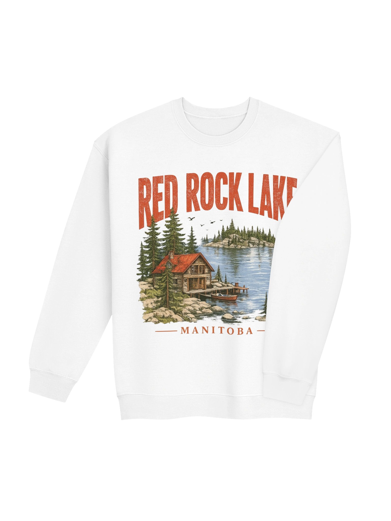 Red Rock Lake Manitoba Crewneck product image (5)