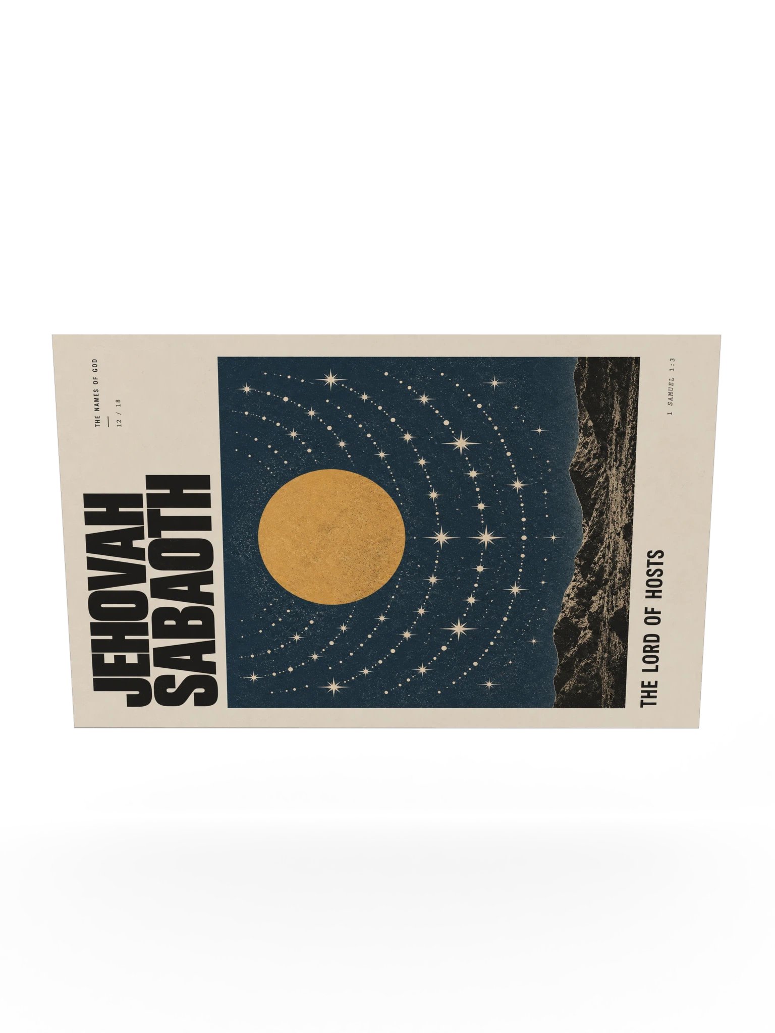 Jehovah Sabaoth | Names of God Art Print product image (10)
