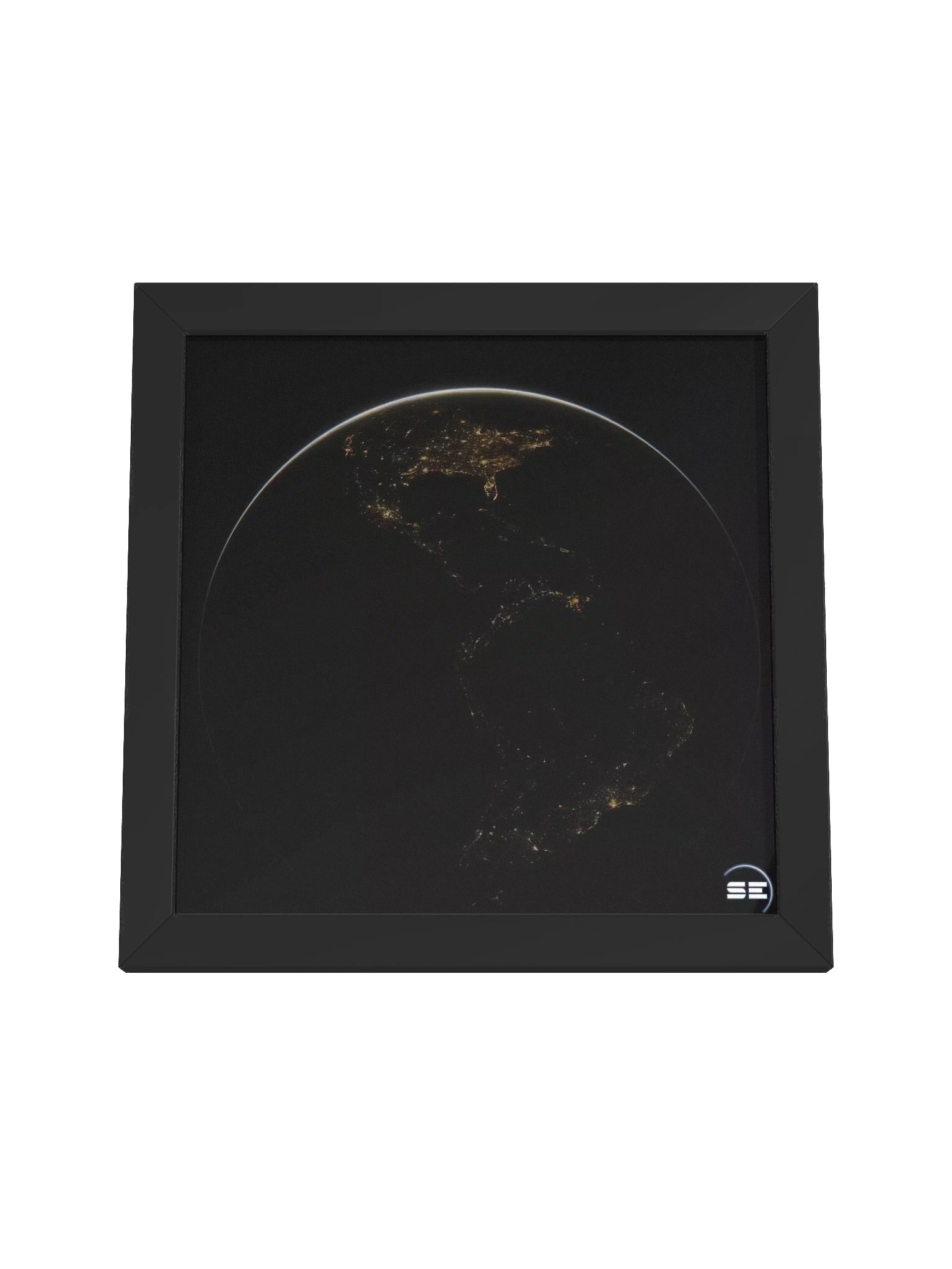 Earth-After-Dark Framed Poster product image (16)