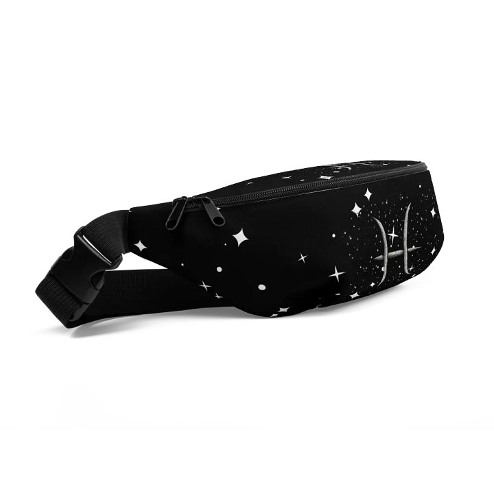 Pisces, Guided by the Stars Glyph Only, Bum Bag product image (2)