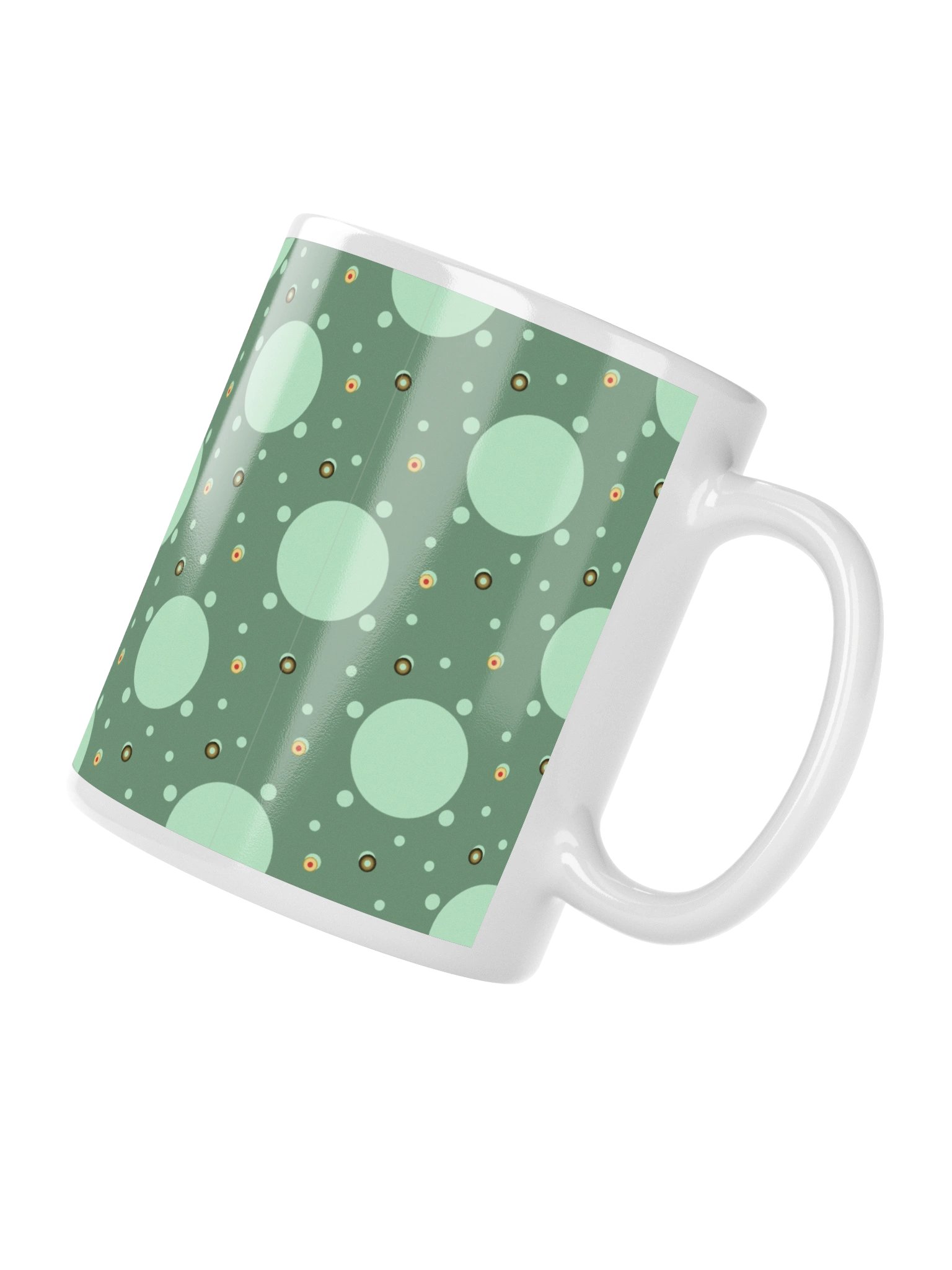 Olive Dot Delight Mug product image (2)