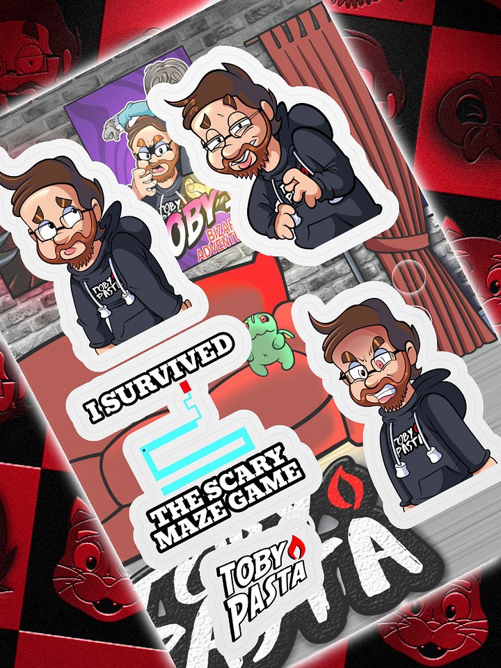 TobyPasta Sticker Set #2 product image (1)