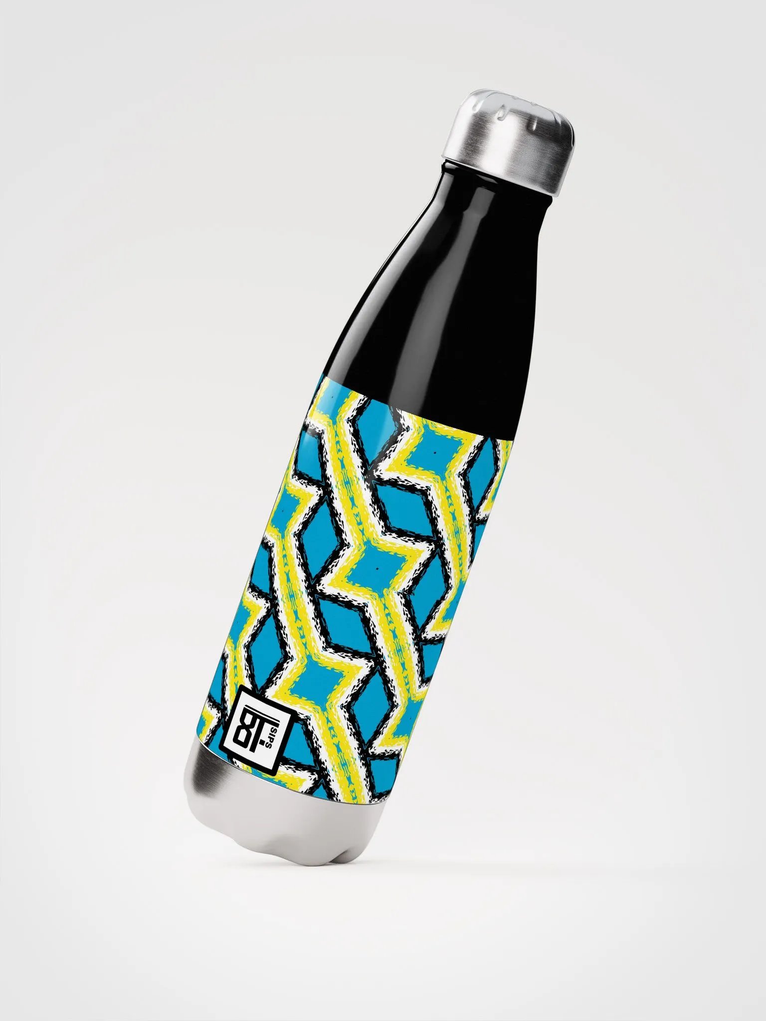 8T Sips Mosaic Stainless Steel Water Bottle product image (3)