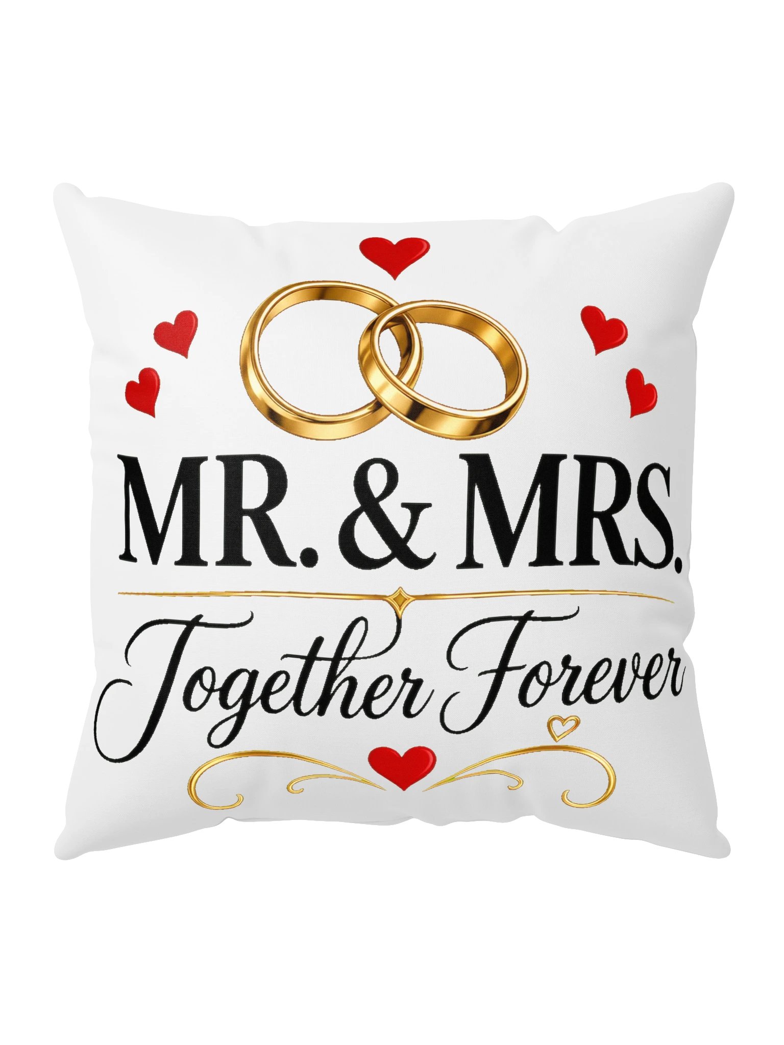 Chantal Hakiza Mr. & Mrs. Together Forever Pillow product image (5)