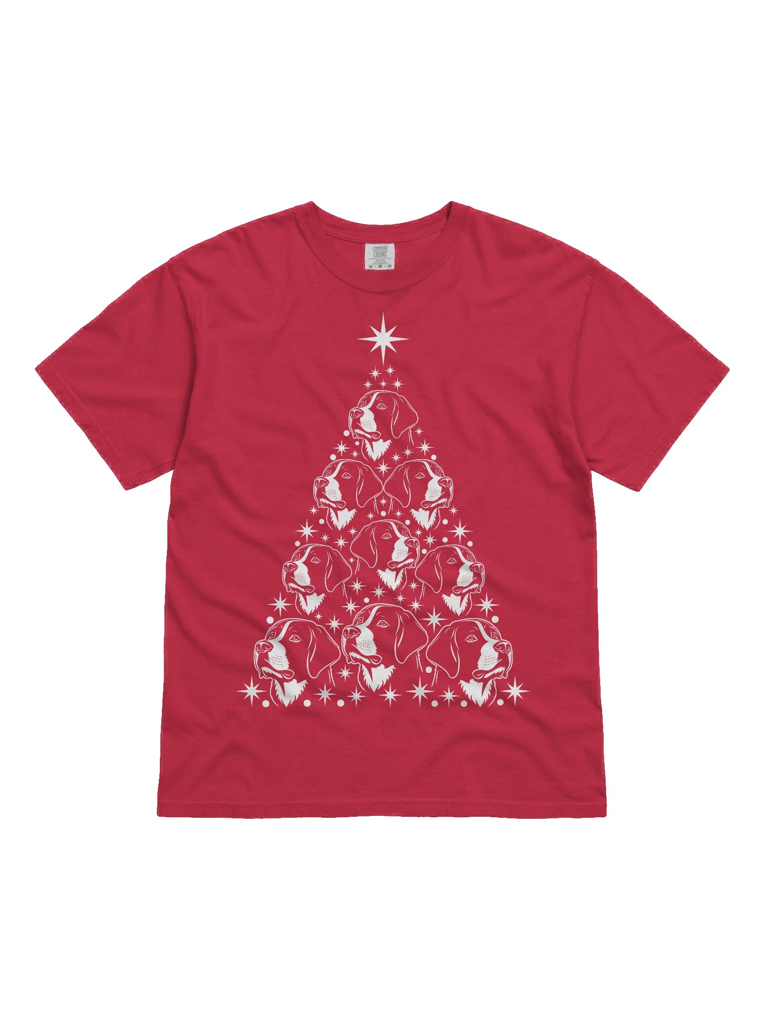 Greater Swiss Mountain Dog Christmas Tree T-Shirt product image (2)