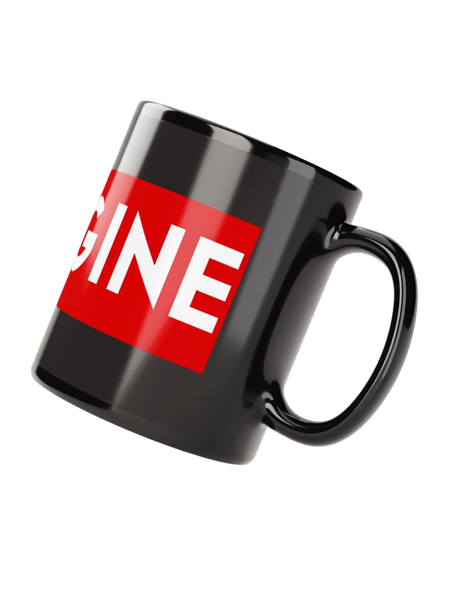 Aborigine Classic Logo Ceramic Coffee Mug – Black Premium Drinkware product image (8)