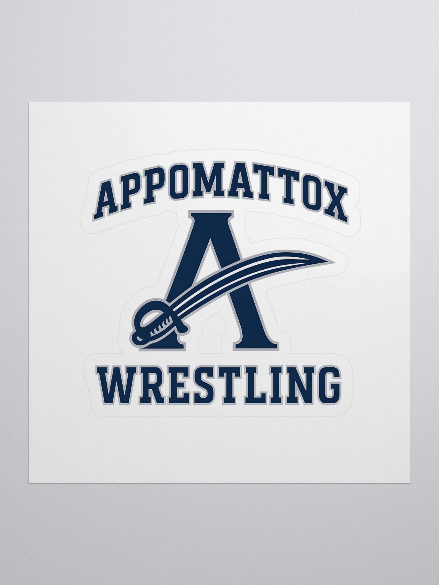 Team Apparel Wrestling Sticker product image (1)