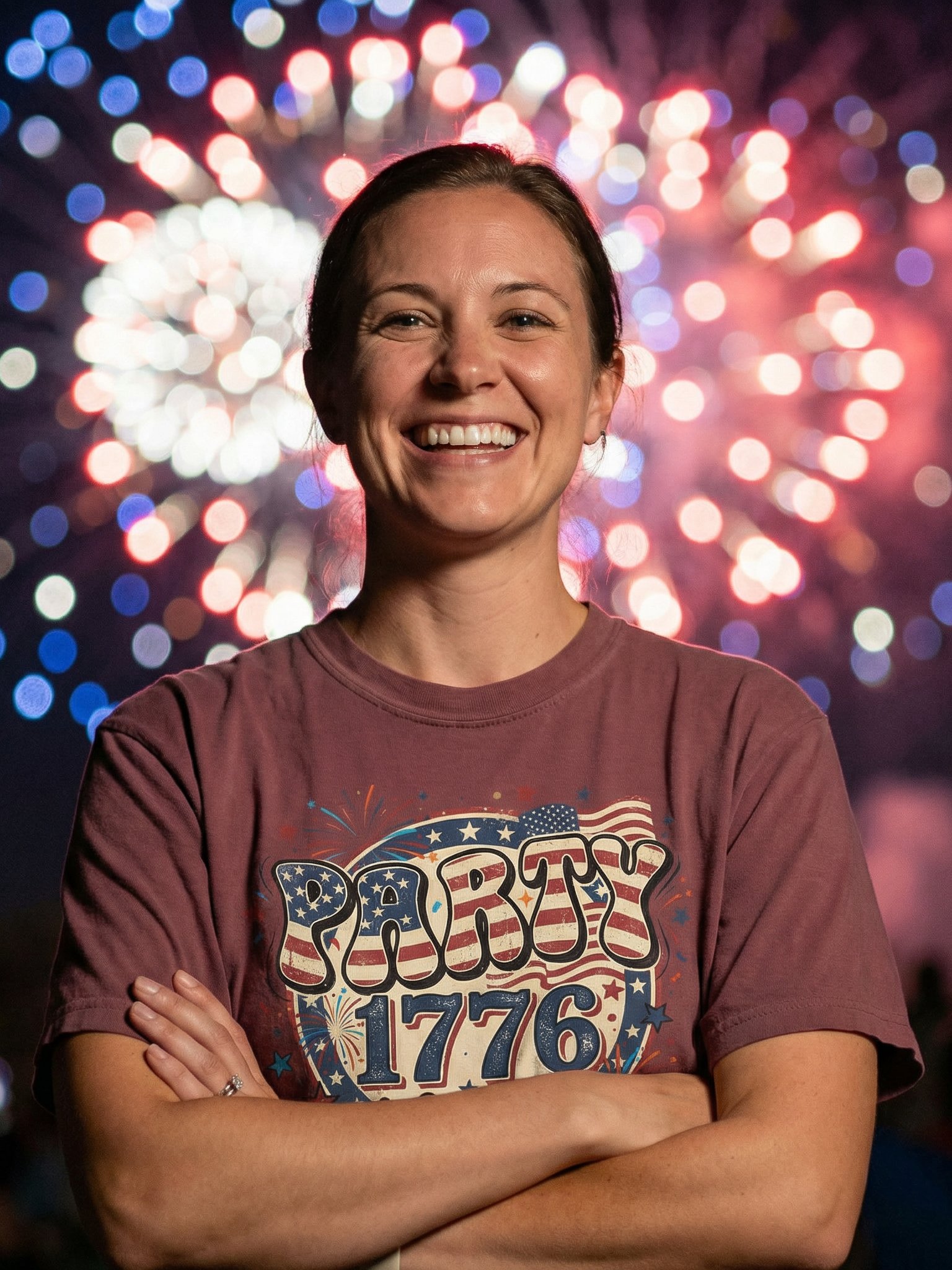 Party Like It Is 1776 Again Shirt, Patriotic 4th of July Tee product image (80)