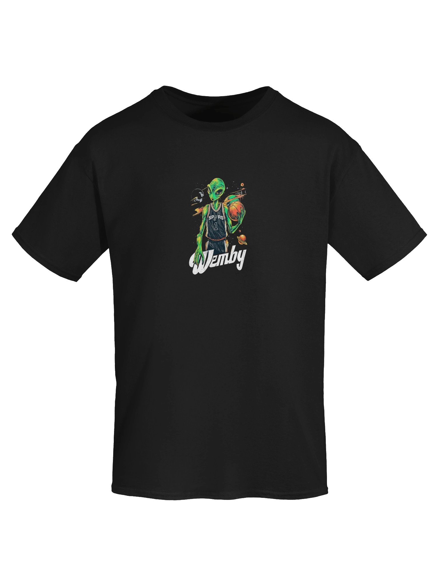Wemby Space Alien Basketball Tee product image (5)