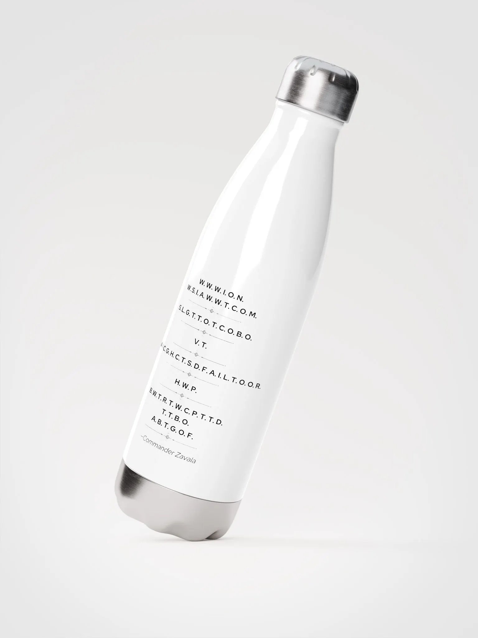 We've Stepped Into A War Water Bottle product image (2)