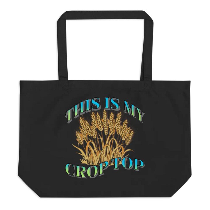 This Is My Crop Top Wheat Statement Tote product image (1)