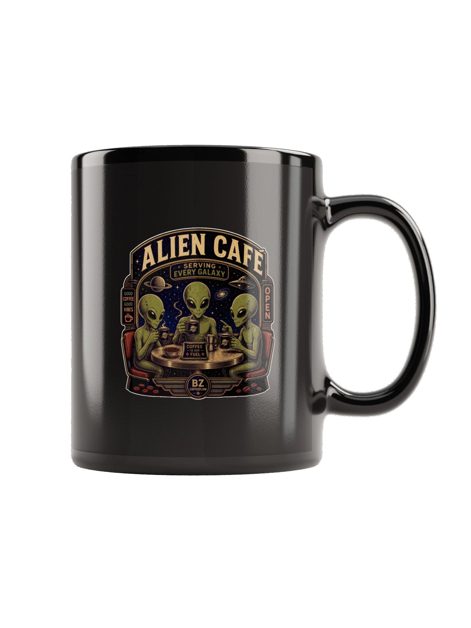 Alien Café — Serving Every Galaxy. ☕👽🌌 product image (5)