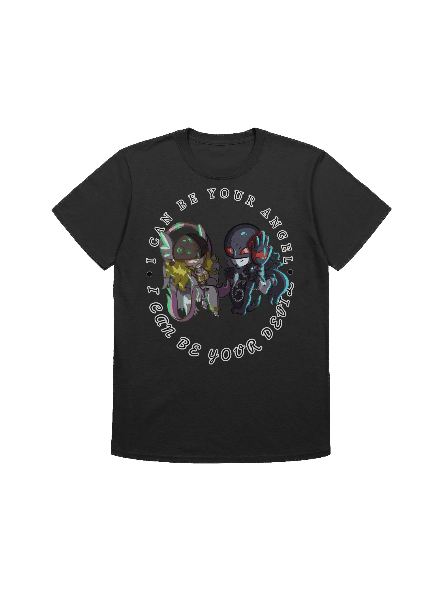 My ANGEL and DEVIL Graphic tee product image (2)