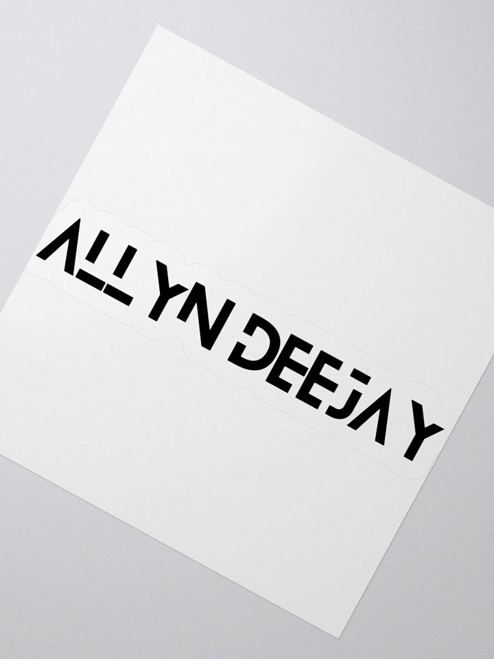 Allyn Deejay STICKER product image (7)