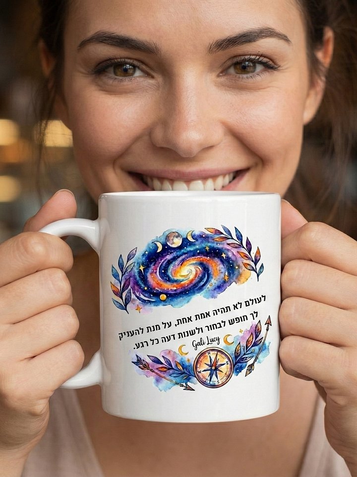 Truth Hebrew Mug product image (1)
