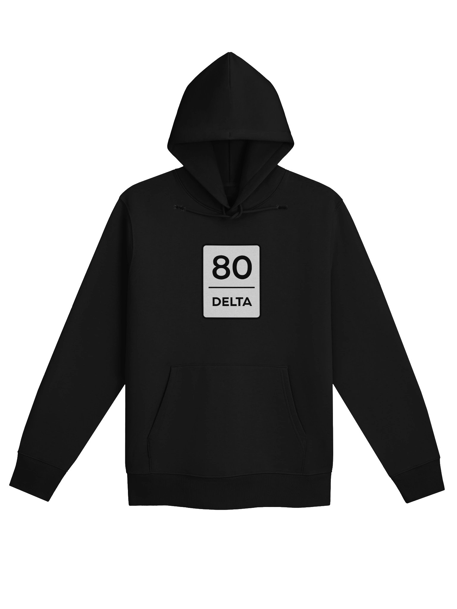 80 Delta - Hoodie - BIG AND TALL SIZE product image (3)