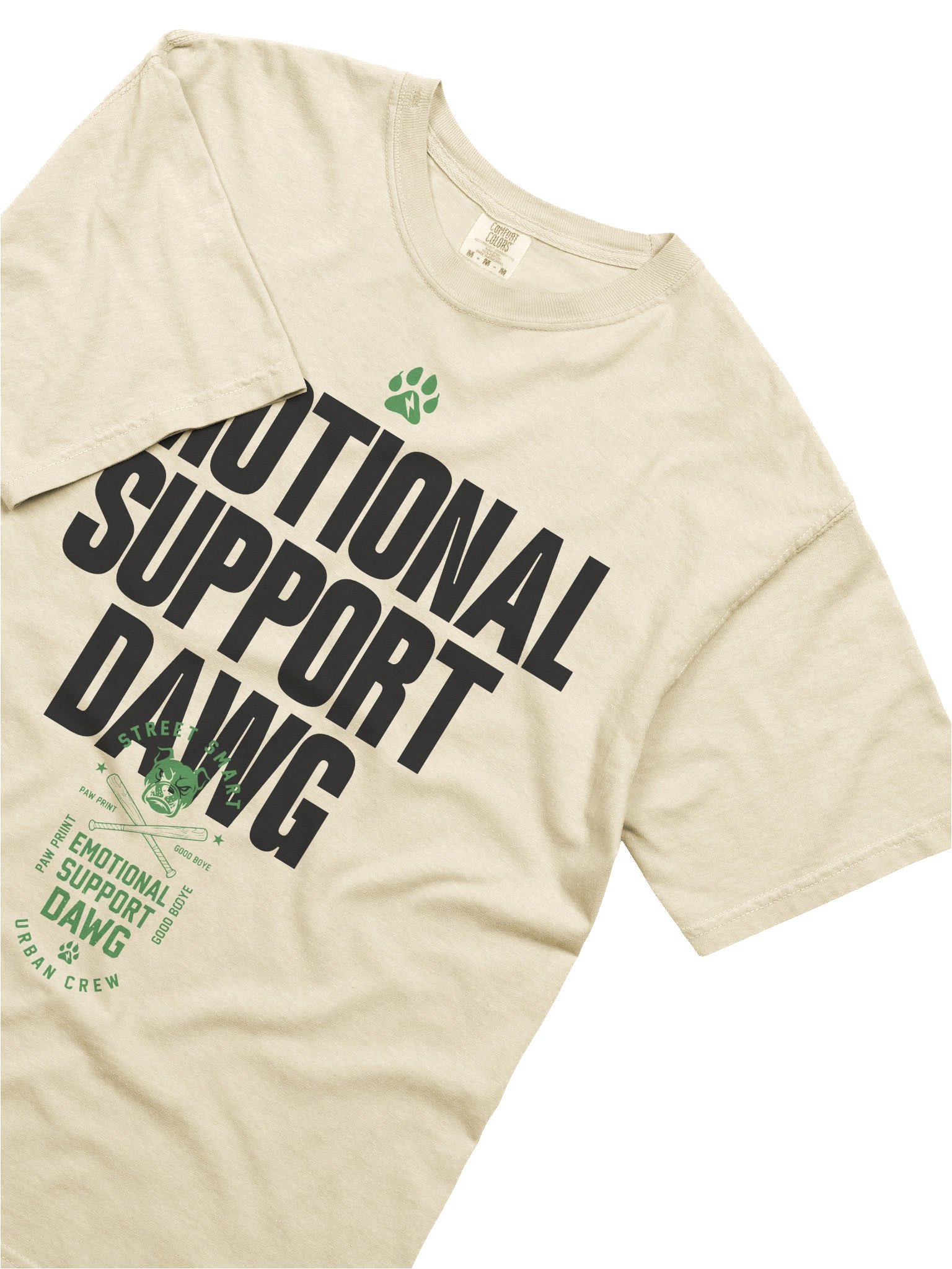 Emotional Support Dawg (Cream Tee II) product image (5)