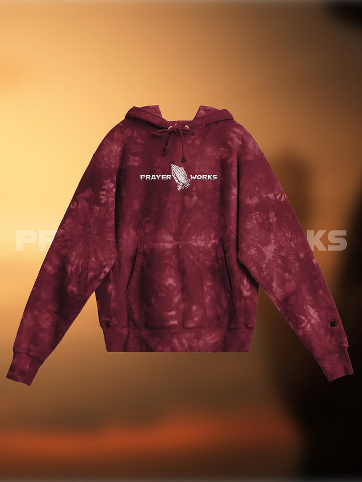 Prayer Works Collection - Champion Tie-Dye Hoodie product image (2)