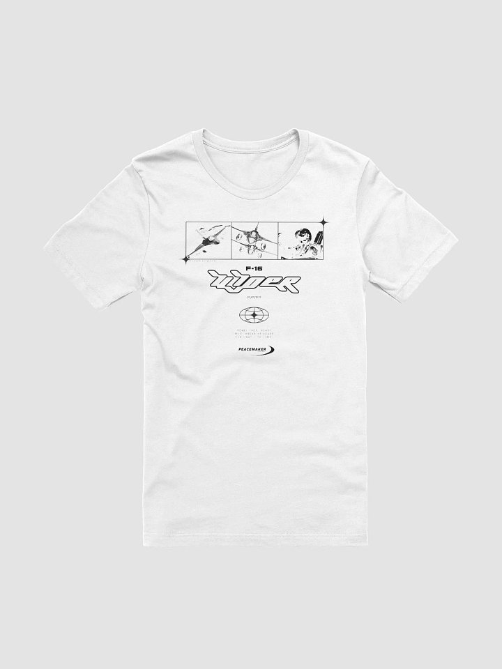 F-16 t-shirt (white) product image (1)