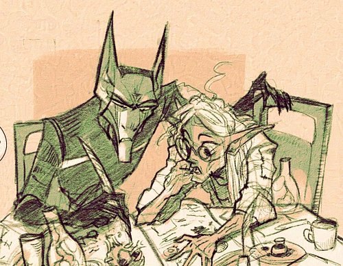 The scientific friendship that never was 💔💉

This month's newsletter update has some surprisingly sweet side-plot sketches be...