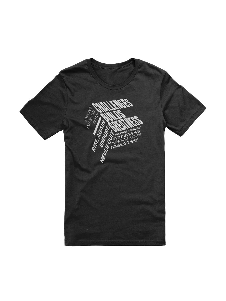 Motivational Typography Unisex Tee product image (1)