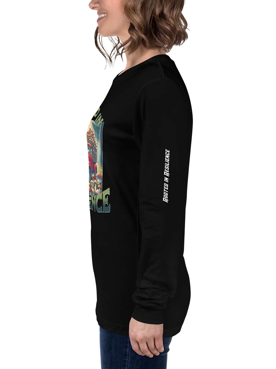 Vintage Red Truck with Mushrooms | Rooted in Resilience Long Sleeve T-Shirt product image (2)