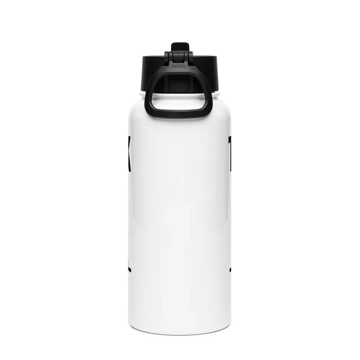 The Rock Stainless Steel Water Bottle (Black) product image (2)