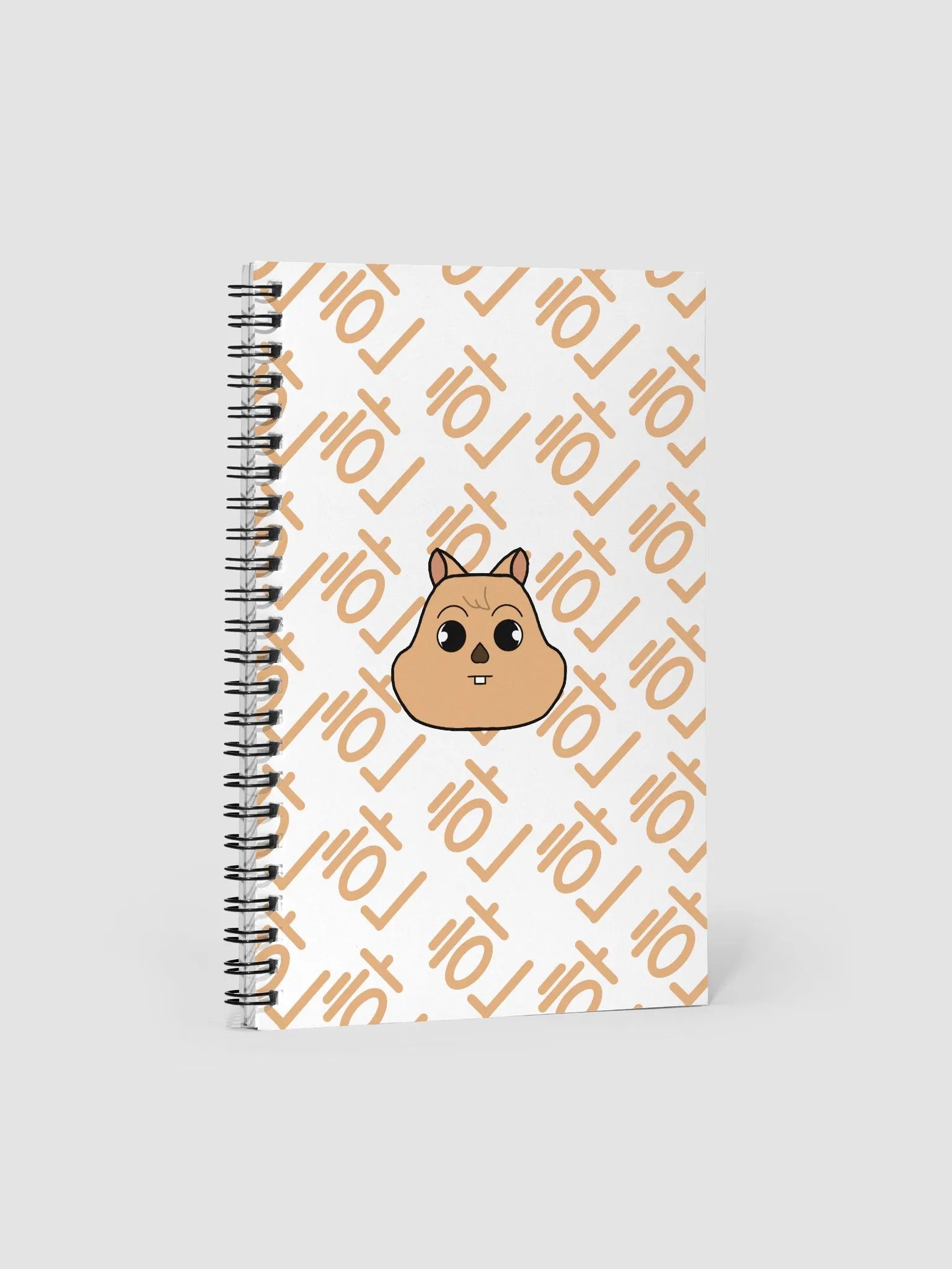 Han Quokka face and hangul notebook product image (1)