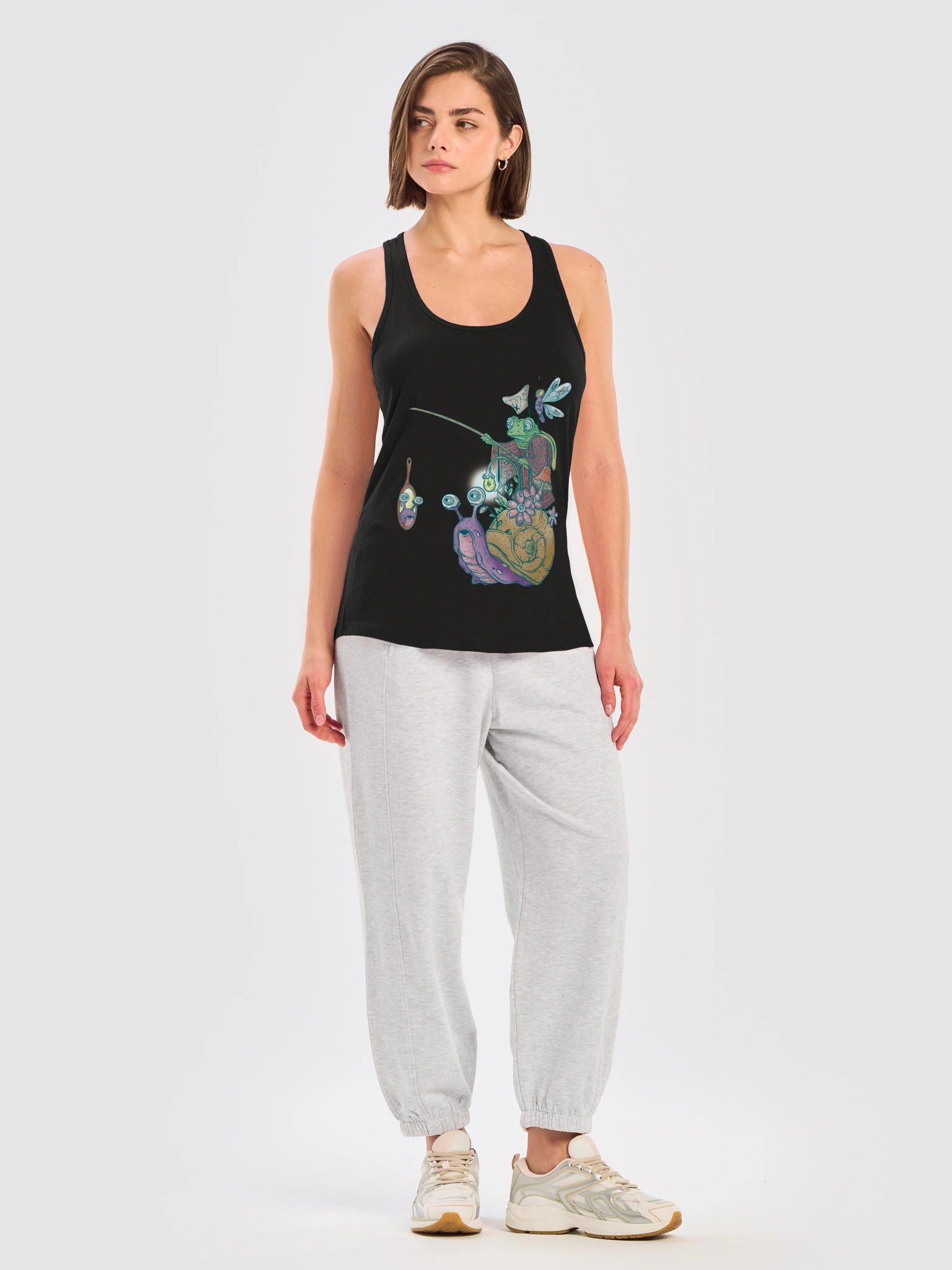 Snail - Next Level Women's Racerback Tank Top product image (11)