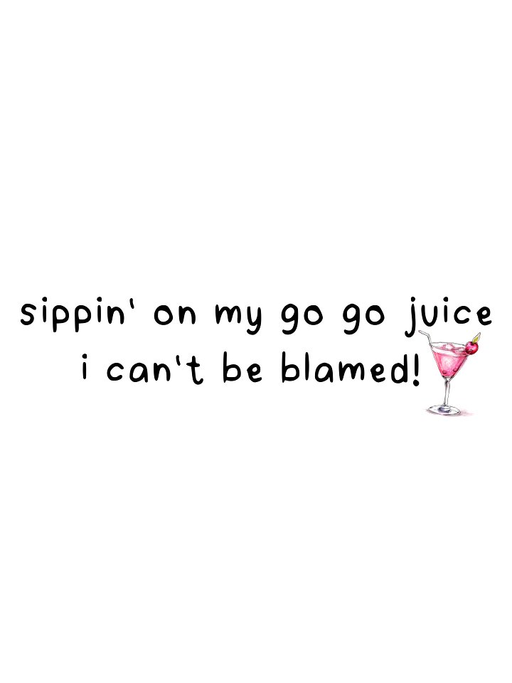 go go juice sticker product image (1)