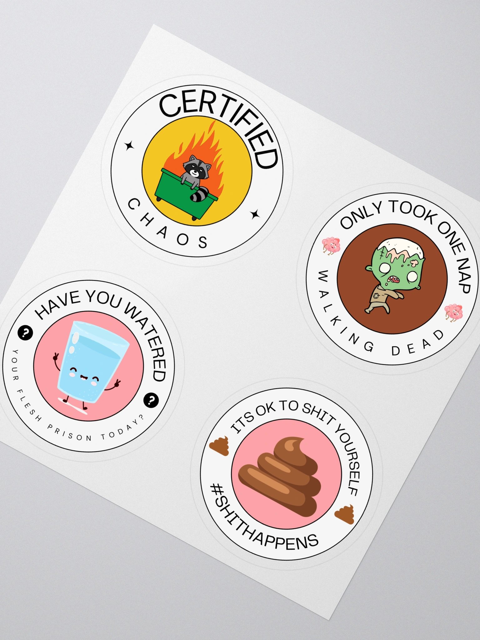 Chaotic Kiss Cut Sticker Set vol.1 product image (2)