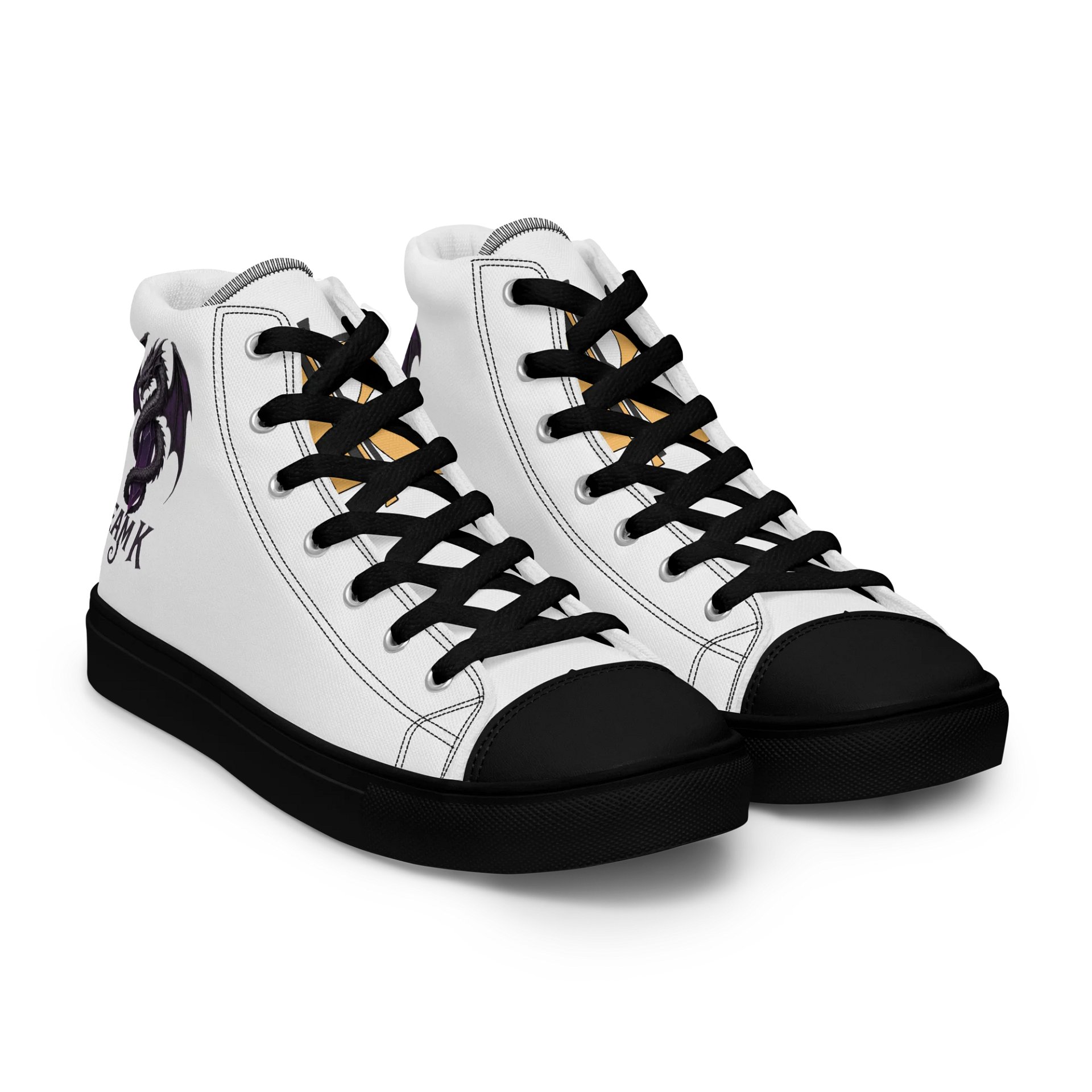 Team K V-4 Women's High Top Canvas Shoes product image (8)