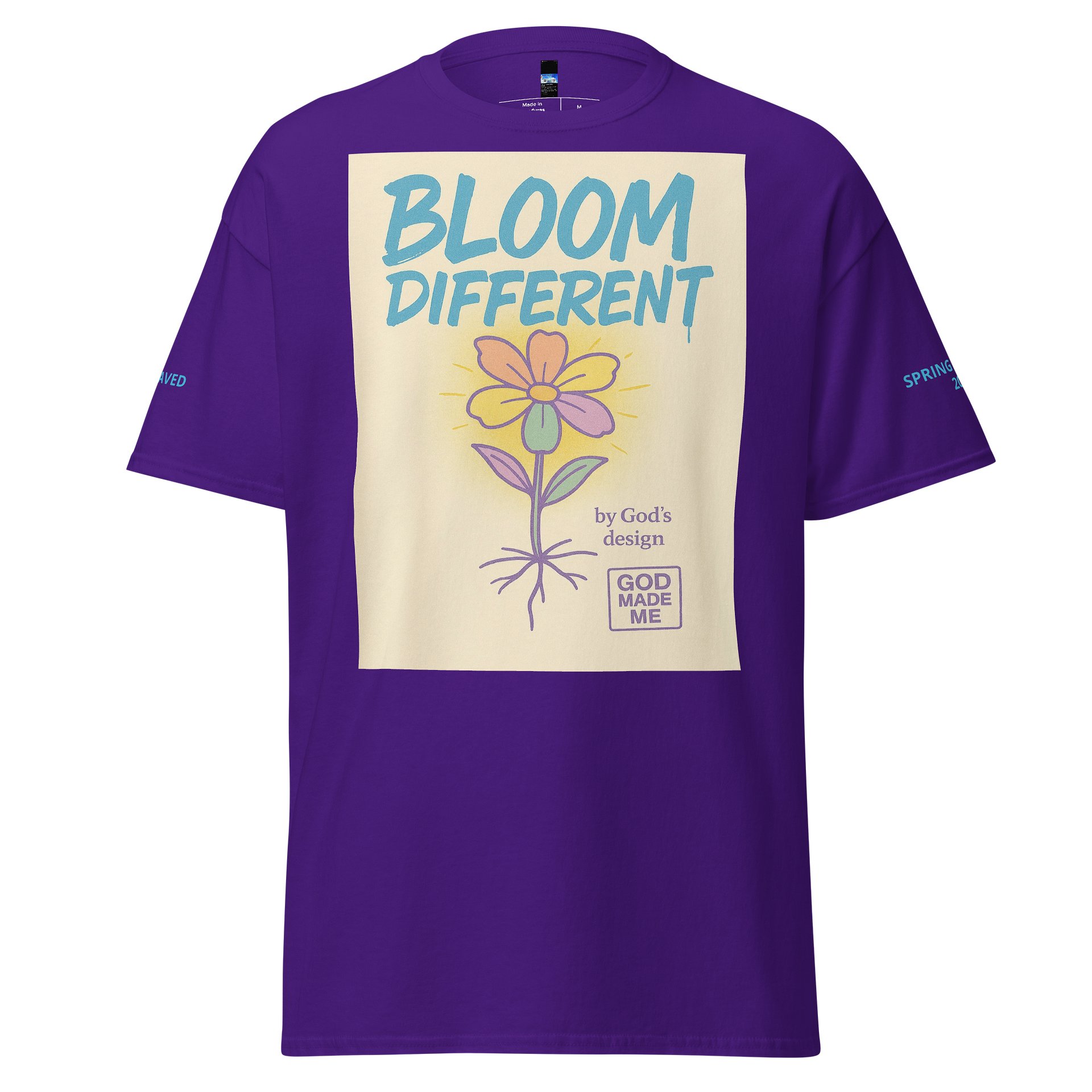 BLOOM DIFFERENT Graphic T-Shirt product image (1)