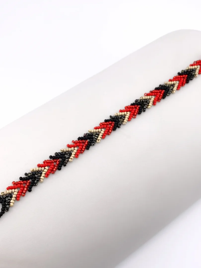 Beading Pattern - St. Petersburg Stitch Double Chain Bracelet product image (3)
