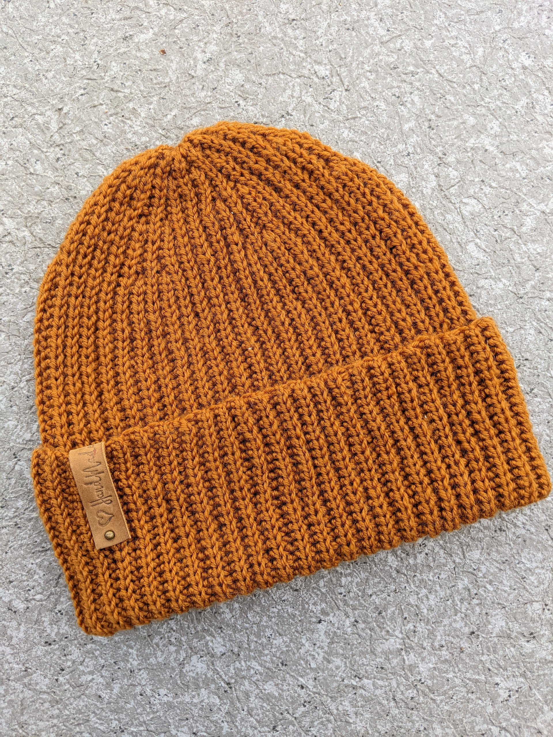 Crochet Casual Unisex Beanie Pattern product image (2)