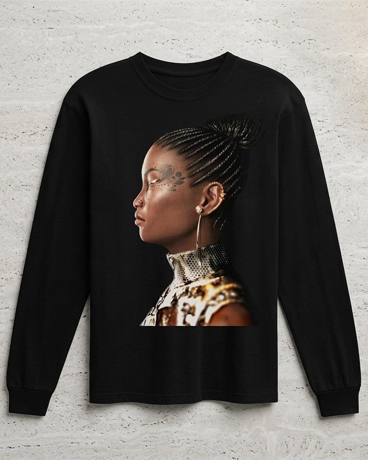 Queen Amanikhatashan Profile · Comfort Colors Garment-Dyed Long Sleeve T-Shirt product image (1)