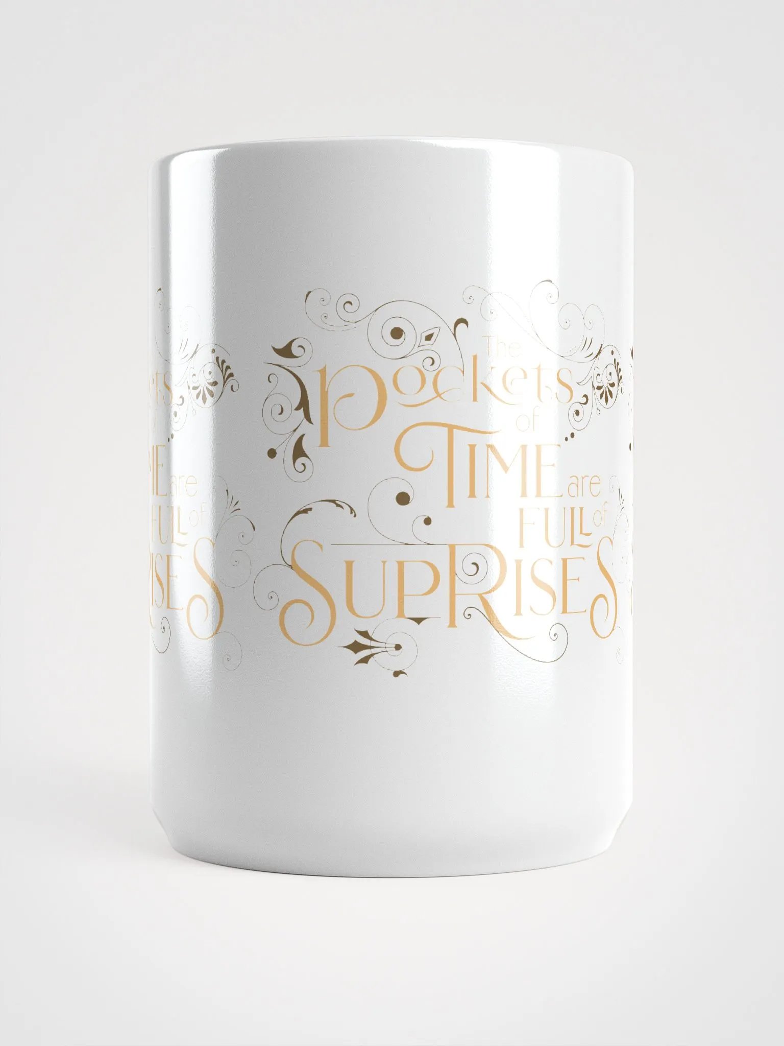 FOCUS DRIVEN Mindset White Glossy Mug product image (1)