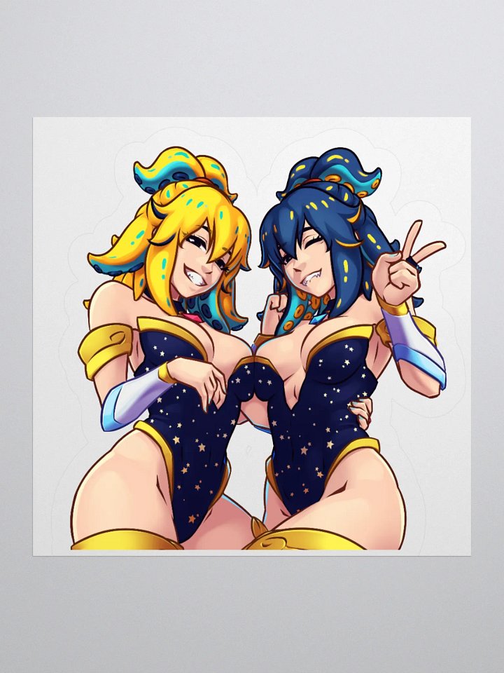 Otako "Double Trouble" Sticker (No BG) product image (1)