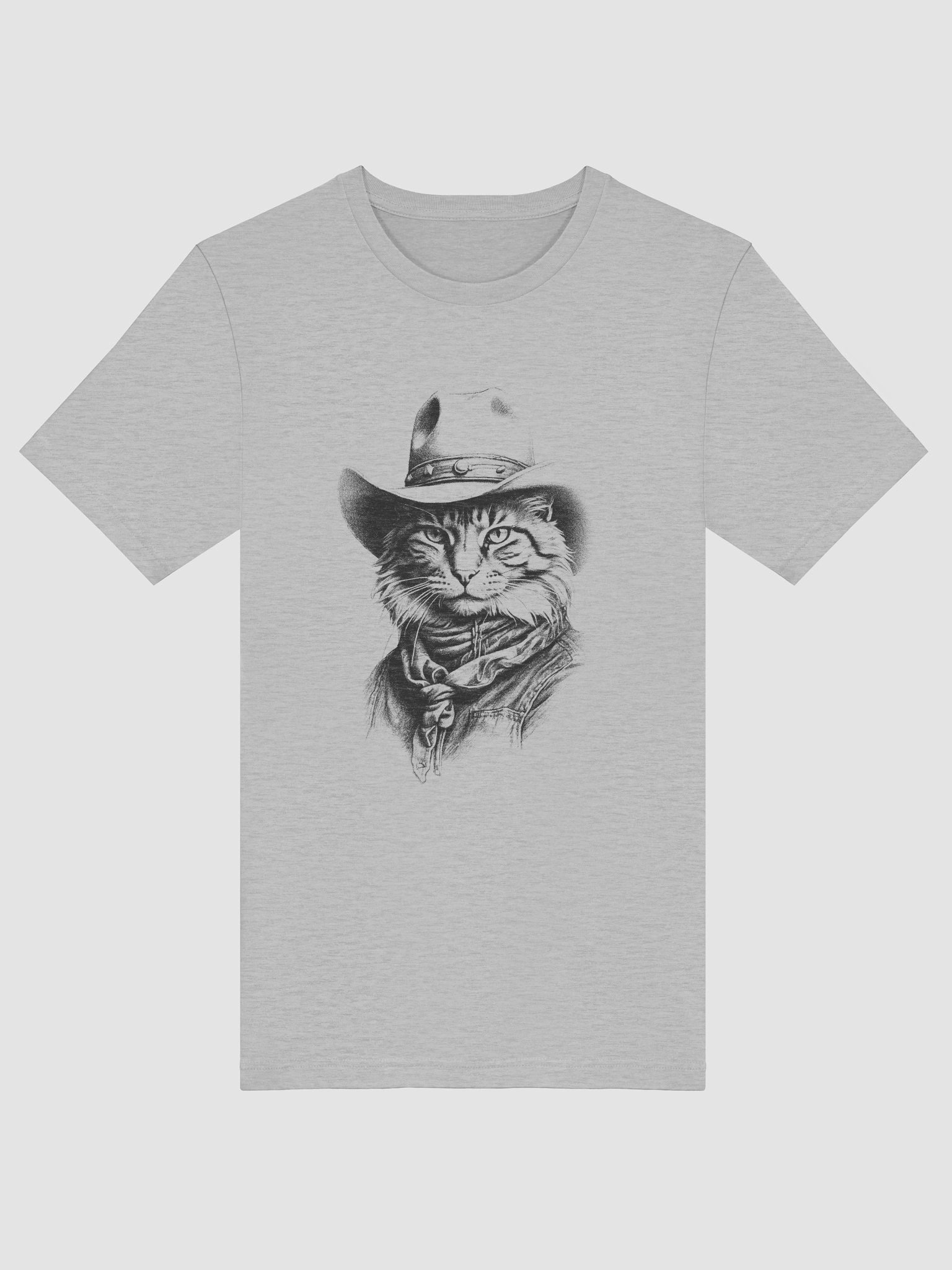 Wild West Cowboy Cat Meowdy T-Shirt product image (38)