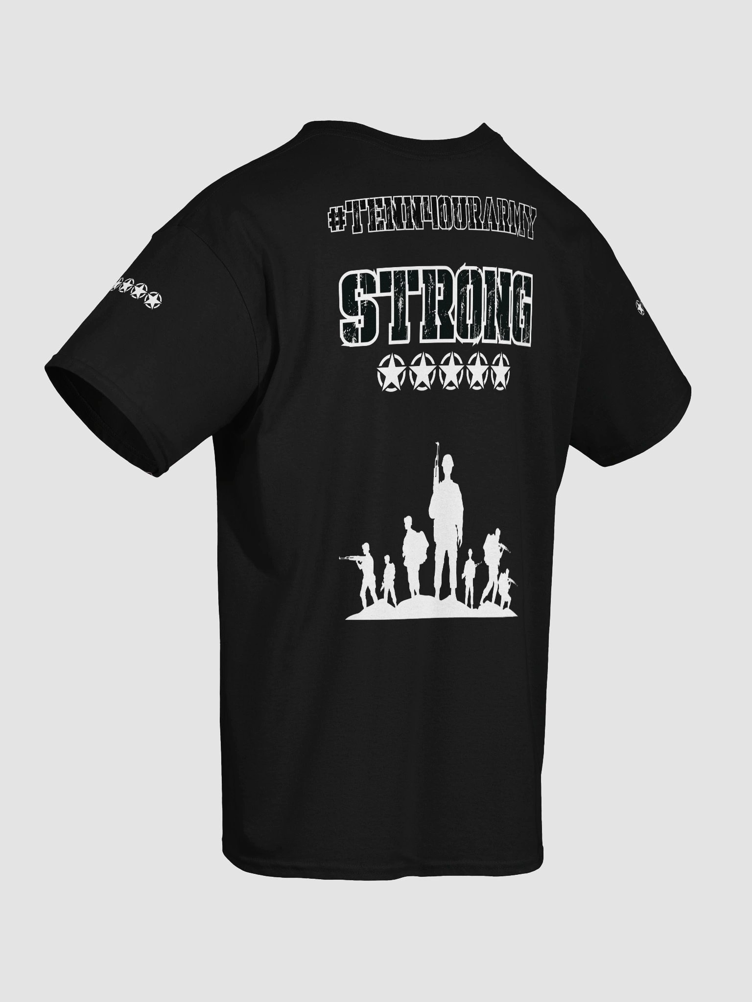 #TENN4OURARMY T-SHIRT - Black Camo product image (28)