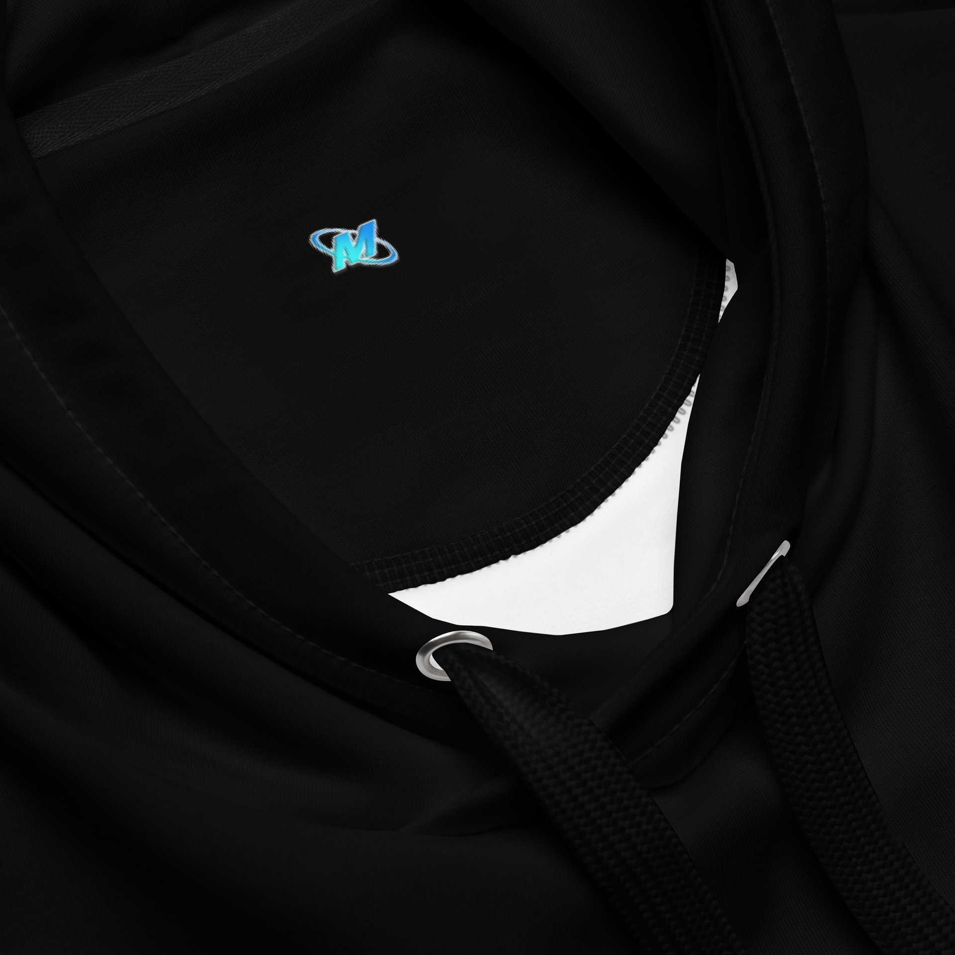 MuscleMem0ry Teal Brushstroke All-Over Hoodie product image (4)