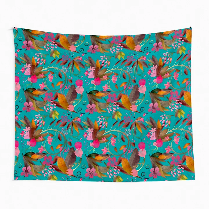 Flores y hojas product image (1)