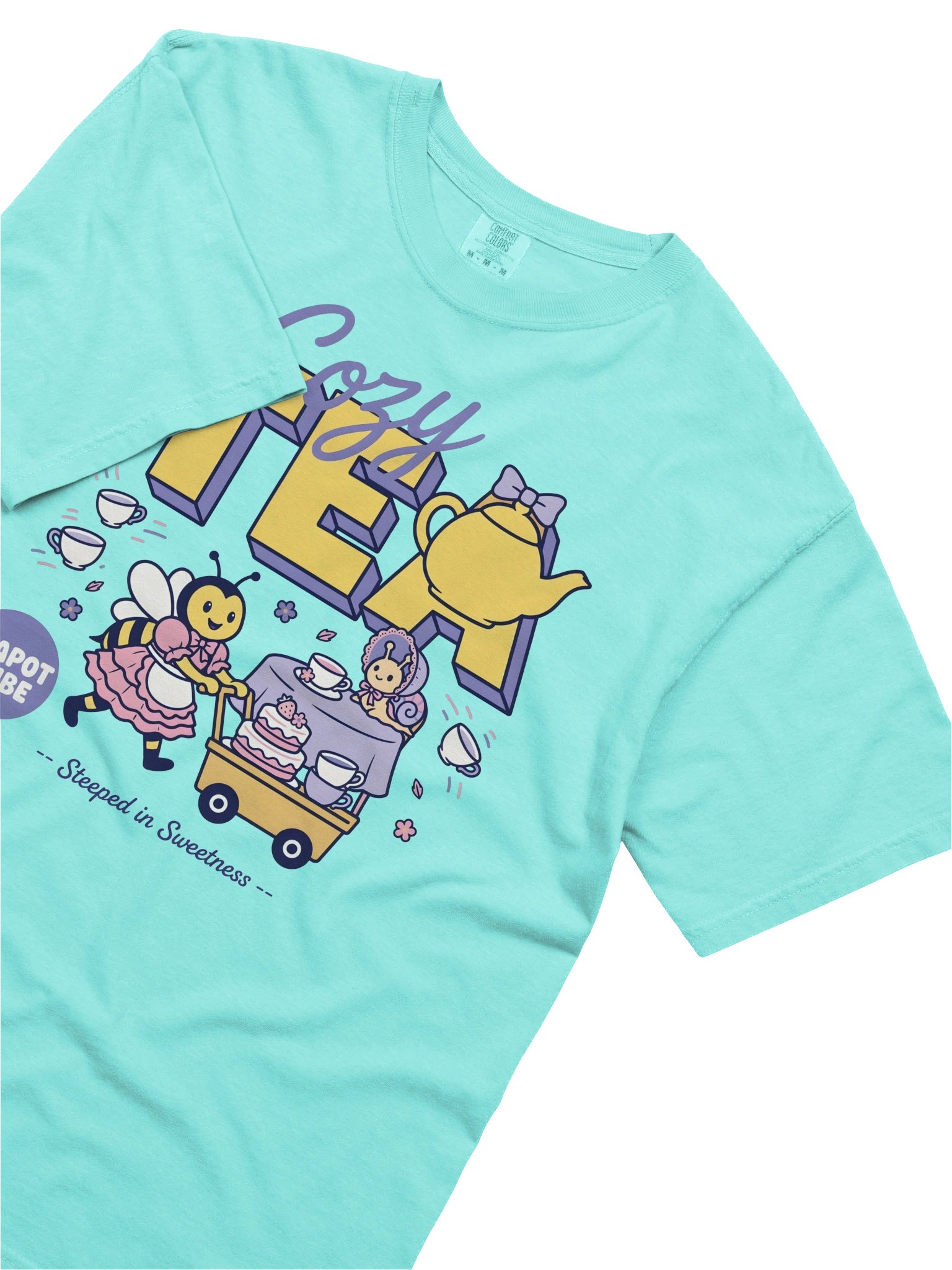 Cozy Tea - Steeped in Sweetness | Teapot Tribe Tea Party tee product image (2)