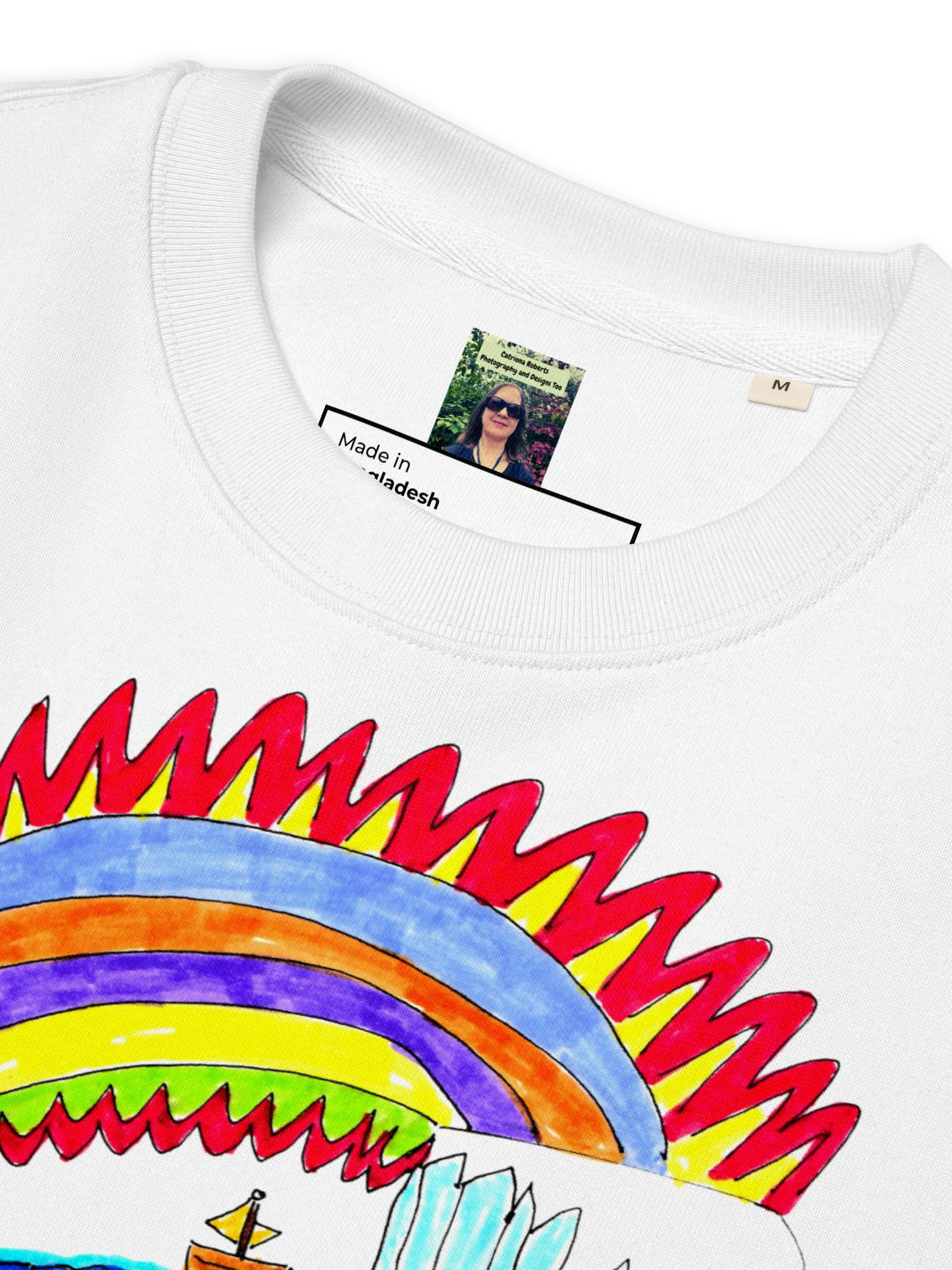 Abstract Lands Beyond Unisex Eco Sweatshirt product image (40)