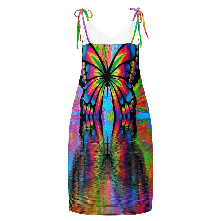 'Butterflies' Breezy Vibes Chiffon Slip Dress product image (1)